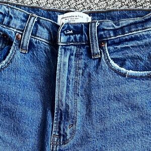 Abercrombie & Fitch Blue Jean Shorts
